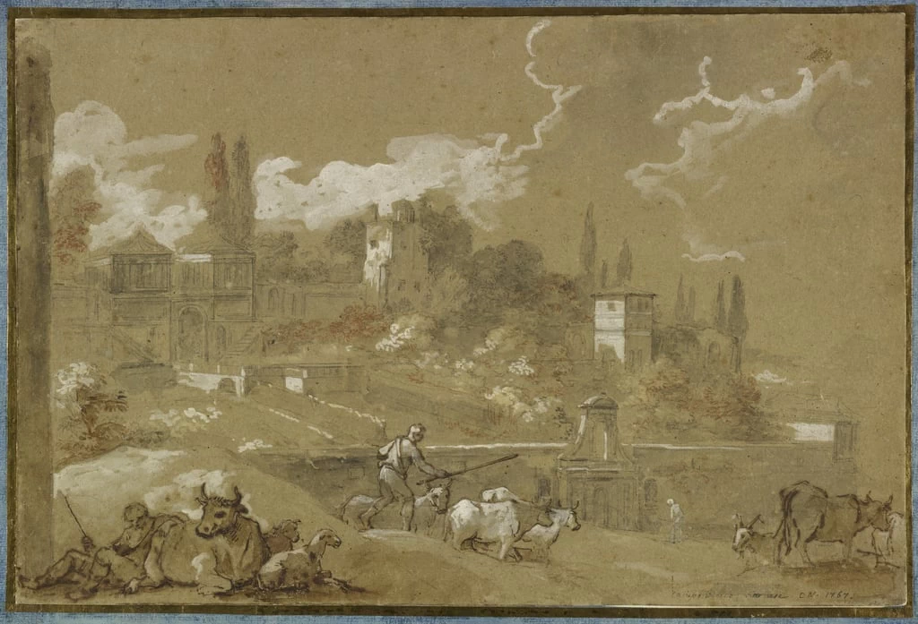 Veduta di Campo Vacino, Roma - Minneapolis Institute of Arts